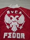 Rvca Satin Track Jacket Medium Fedor Emelianenko Mma Fighting Strikeforce Used