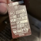 Watts 0009236 1 2  Lf25aub-lp-z3 Low Pressure Reducing Valve New