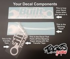 Locally Hated Funny Diecut Vinyl Window Decal Sticker Car Truck Suv Jdm