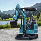 1 8 Ton New Mini Excavator   Grabber American Kubota Diesel Engine Free Shipping