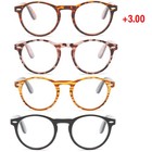 New Vintage Reading Glasses Spring Hinges Round Retro Men Women Readers  3 00