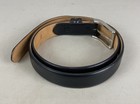 W  Kleinberg 38  Black Leather Belt W  Extra Buckle   Box
