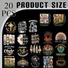 Christian Iron On Transfers  20 Sheets Jesus Religious Dtf Ready To Press Bib   