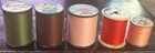 Vintage Lot Of 17 Thread Spools J p Coats  Clark s  Woolworth  W  T  Grant Co   