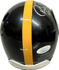 Rocky Bleier Pittsburgh Signed Mini Football Helmet  jsa  4xsb Champs