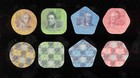 Transnistria 2014 5x Set Of 4 Composite Plastic Coins 1 3 5 10 Rubles  Unc