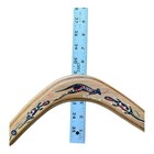 Vintage Australian Wooden Boomerang Aboriginal Hand Painted