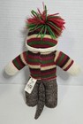 Dan Dee Collector s Choice Sock Monkey Stuffed Plush Winter Holiday Outfit Htf