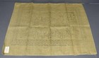Jane Mcgown Flynn Lot 4 Vtg Burlap Hand Hooked Rug Design Backing Sewing Craft