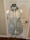 Nike Hyperfuse White green black Zebra Hooded Zip Up Vest  Size Medium