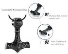 New Hammer Nordic Celtic Cremation Urn Keepsake Ashes Memorial Necklace