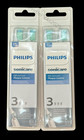 Lot Of 2 Philips Sonicare C2 Plaque Control 3-pack Hx9023 65 Brush Heads Oem New