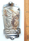 Vintage Soviet Ussr Russian Bicycle Head Badge Tag Emblem   xb3  