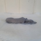 Sandicast Resting Greyhound Whippet  Figurine Signed  Sandra Brue 