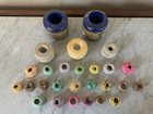 Lot Of 27 Tatting   Crochet Thread Balls-j   P Coats  Star   More  Many Vintage