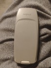 Nokia 6010 Vintage Cell Phone Silver  Untested With Battery