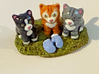Wee Forest Folk Retired   special Mouse Expo Three Little Kittens
