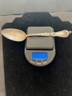 Vintage Etched Sterling Silver Spoon Orignal Mine Butte Montana 17 8 Grams