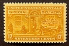 Travelstamps  1944 Us Stamps Scott  e18 17c  Motorcycle Harley-davidson Mnh Og