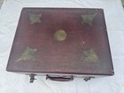 Antique Carryola Portable Hand Crank Victrola 78 Phonograph Record Player Works 