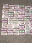 Large Lot Of 150 Original Jukebox 45 Record Title Strips  p85