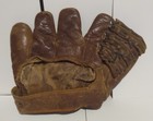 1940s Vintage Bob Feller Hof Baseball Glove Mitt By Jc Higgins 1621