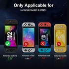 3-pack Screen Protector For Nintendo Switch 2  2025  Tempered Glass Clear Film