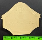 Vintage Hotel Delmonico New York Travel Label