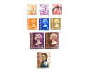 Hong Kong Qeii Definitives Used Stamp Group  9  Mixed Values  1954- 1962