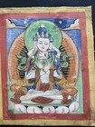 Ancient Mongolian Tibetan Buddhist Miniathure Tsakli Amulet Mongolia B2-8x9