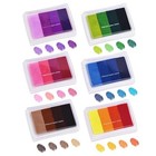 6 Pack Multi Color Ink Pads High Quality Non Toxic 3 X 2 For Crafts