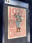 1974 Comic Art Convention Program    cgc 9 6 White    cpt America    vampirella    rare