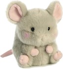 Aurora   Round Rolly Pet    Frisk Mouse    Stuffed Animal - Adorable 5 Inches 