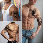 Temporary Fake Arm Tattoos Adult Realistic Women Men  8 Large   28 Tiny Waterpro
