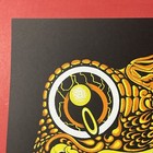 Official King Gizzard And The Lizard Wizard Concert Poster San Diego Rady Print