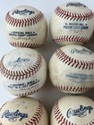 Lot Of 16 Official Rawlings Game bp Used Mlb Milb Baseballs Pcl  Texas  Southern