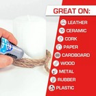 Loctite Super Glue Gel Control 0 14oz     Clear  Fast-dry Adhesive For Repairs