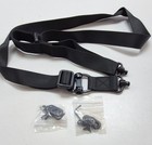 New Tactical Adjustable Black Rifle Sling Quick Detach Buckles Hardware