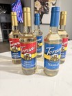 Torani Vanilla Syrup French Vanilla   Sugar Free 750ml 5 Pack New