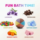 6 Bath Bombs Gift Set For Kids With Surprise Minecrafter Toys Inside - Usa Made