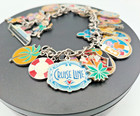 Disney Charm Bracelet jewelry By Shag josh Agle cruise Line ship mickey Mouse