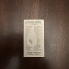 1888 N2 Allen   Ginter American Indian Chiefs Big Elk Vg ex  bb-1038 