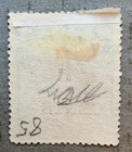 Labuan 87   1899 Surcharged North Borneo Stamps   Mh   Pencil