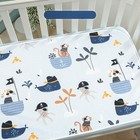 Reusable Baby Changing Pad Waterproof Cotton Diaper Mat Washable 50x70cm