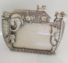 Malden Noahs Ark Metal 3 5x5 Picture Photo Frame Pewter Color Baby Nursery Decor