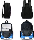Roblox 3 Piece Backpack 17 Inch Casual Travel Backpack Lightweight Schoolbag 
