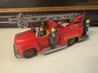 Vintage Japanese Tin Toy Fire Engine Truck 6097 Nomura Japan 1960s