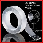 Nano Magic Tape Double Sided Traceless Washable Adhesive Invisible Gel 1m 3m 5m