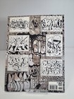 Graffiti Coloring Book For Teens   Adults  Unique Street Art Pages  New
