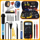 2026 Electric Soldering Iron Kits  sku 10-in-1  16-in-1  20-in-1  60w Adjustable